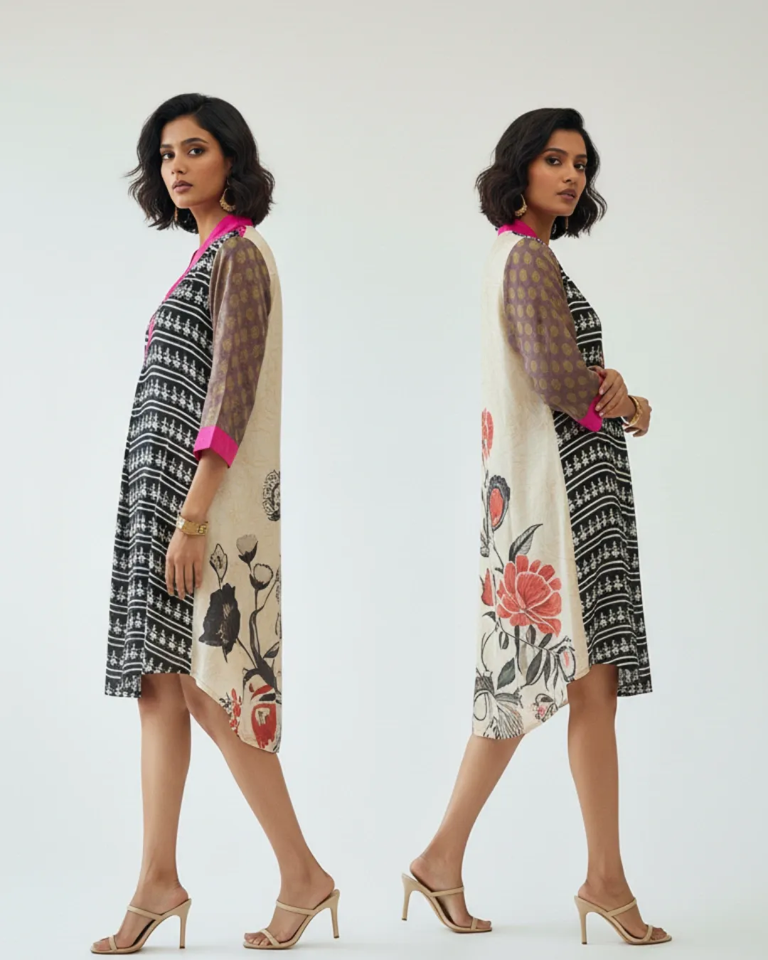 Classy Tunic - Floral Back Detail